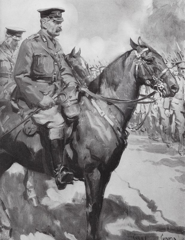 Lord Kitchener Inspectant une Partie de 