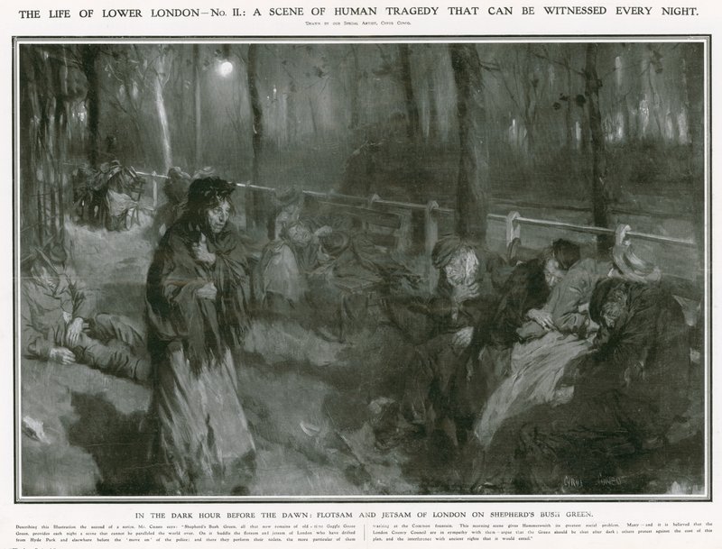 Débris de Londres sur Shepherd
