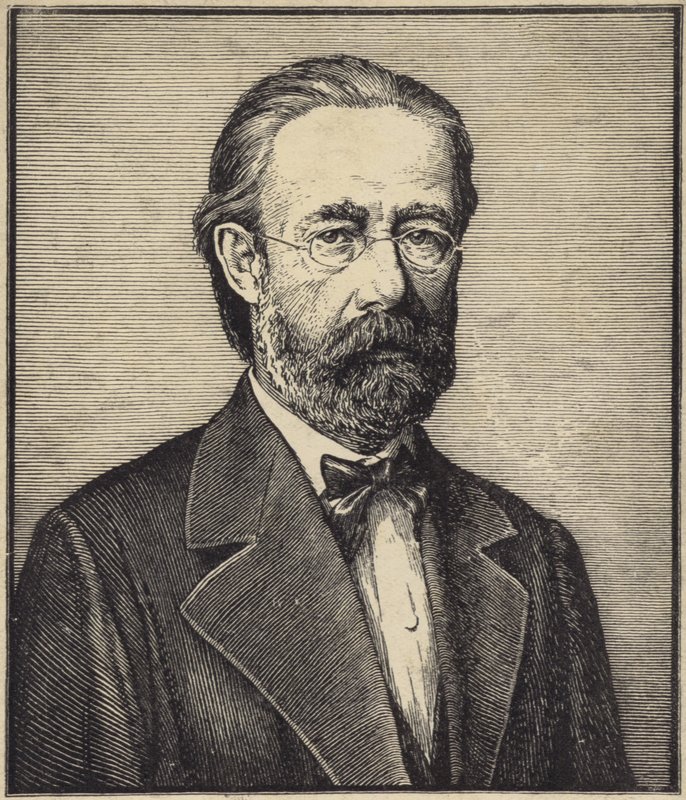Portrait de Bedrich Smetana - Czech School
