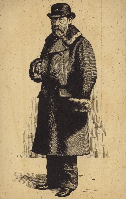Portrait de Bedrich Smetana - Czech School