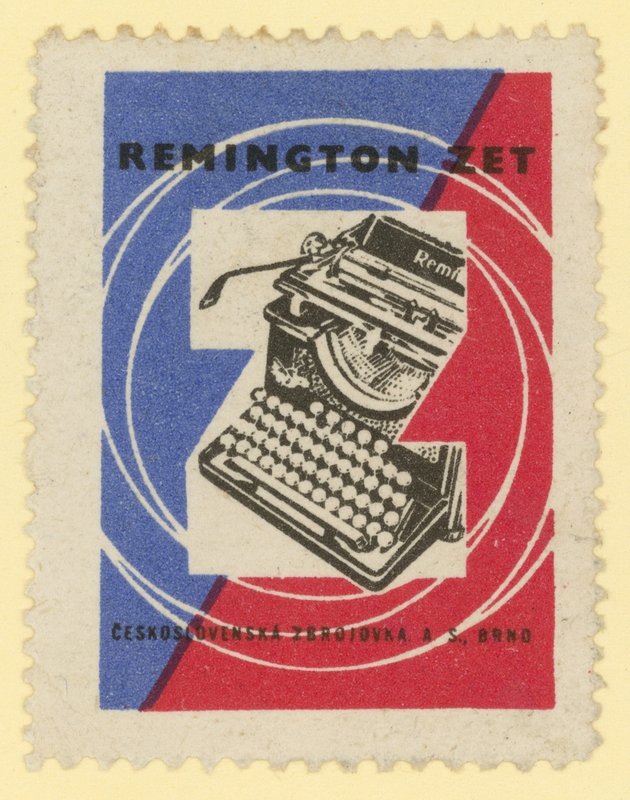 Machines à écrire Remington - Czech School