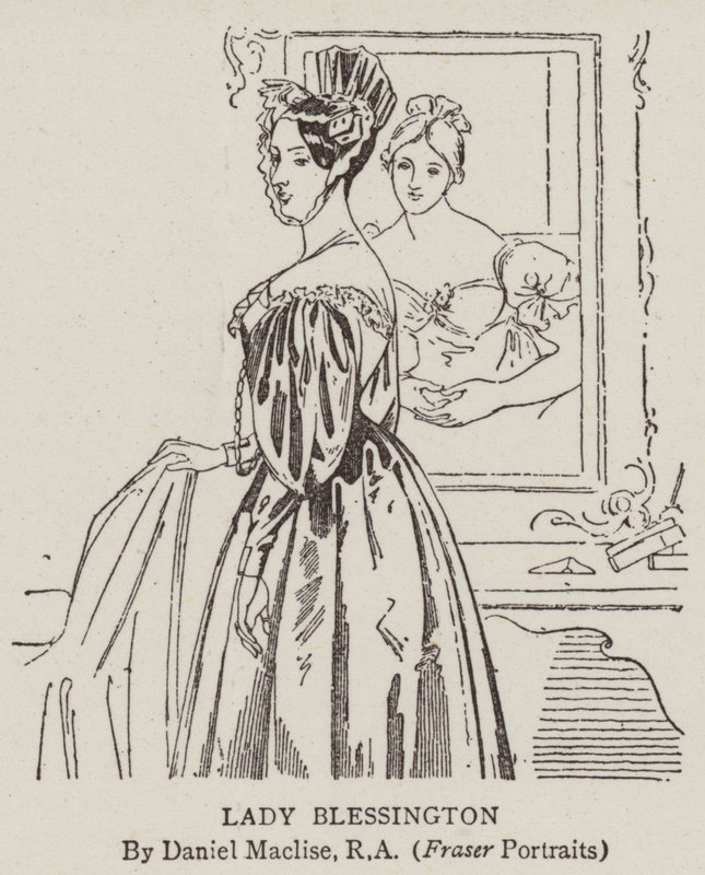 Lady Blessington - Daniel Maclise