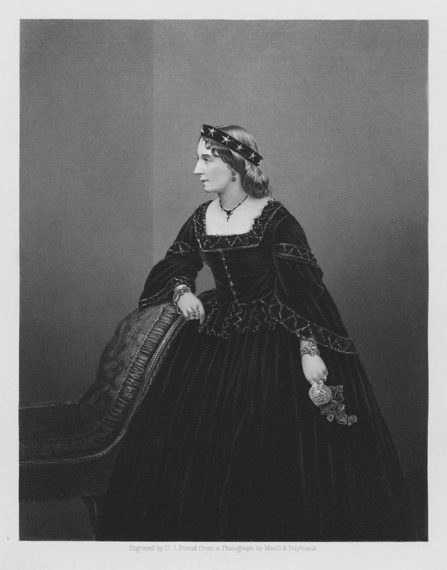 Lydia Thompson, danseuse et actrice anglaise - Daniel John. Pound