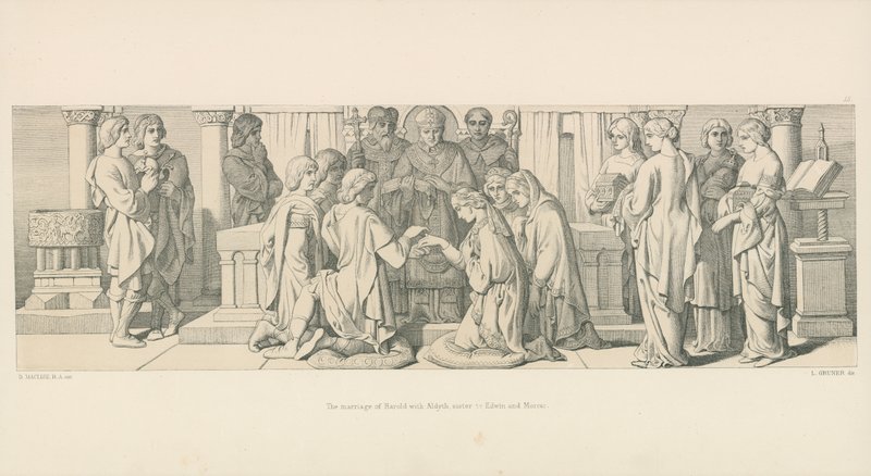 Le Mariage de Harold avec Aldyth, sœur d