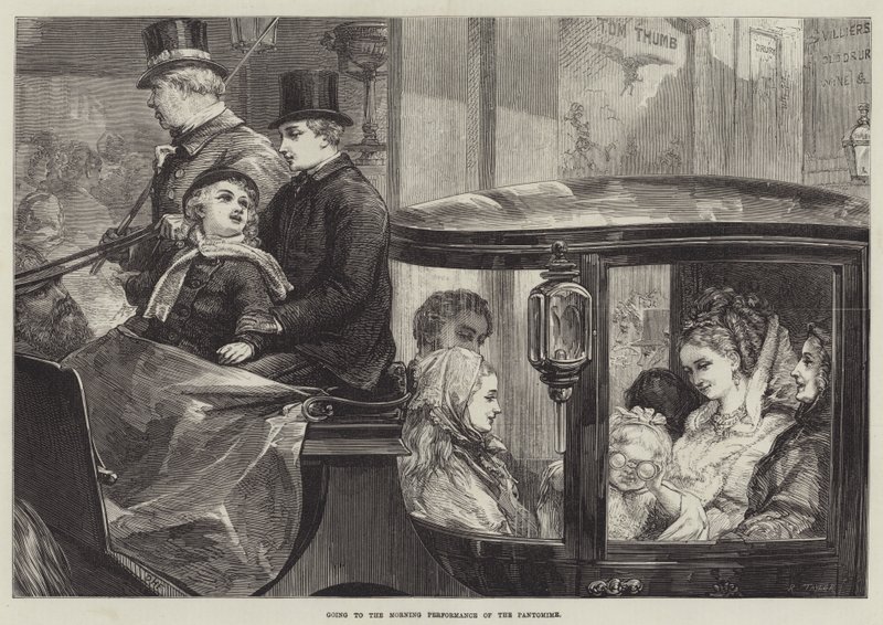Aller à la représentation matinale de la pantomime - David Henry Friston