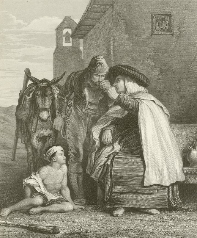 Le Guerrillero Prenant Congé de son Confesseur - David Wilkie