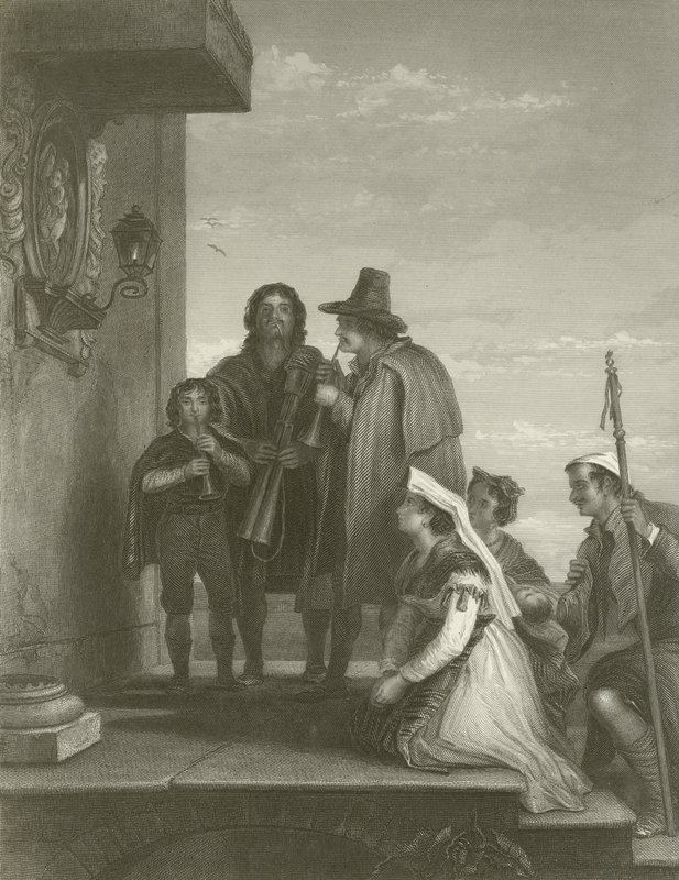 Les Pifferari - David Wilkie