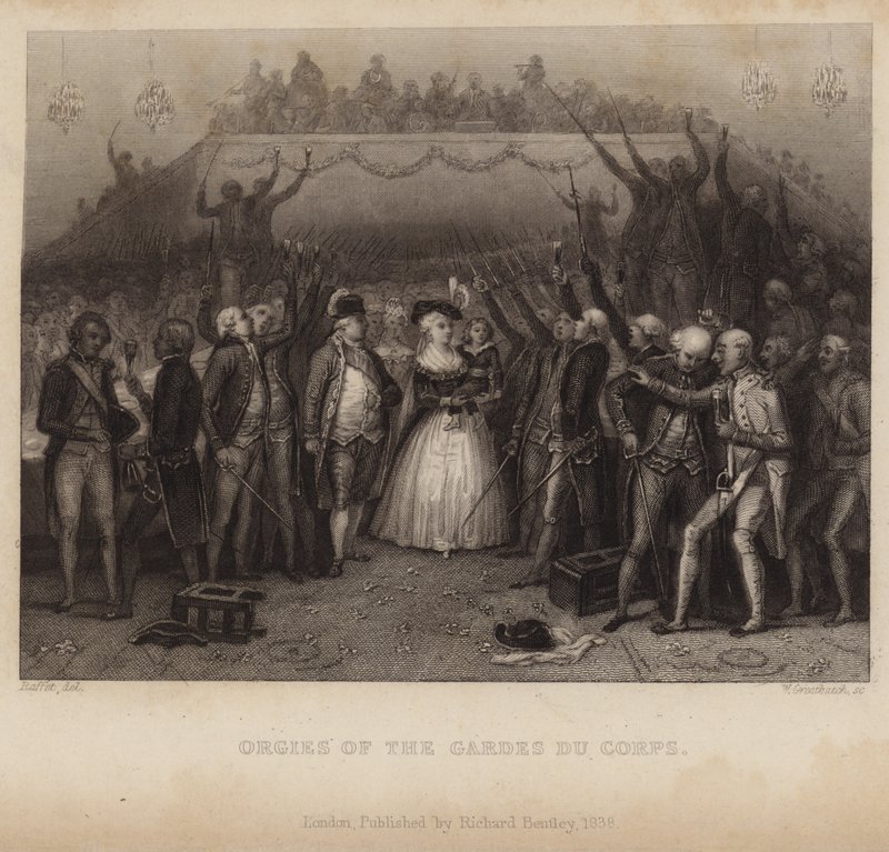 Orgies des Gardes du Corps - Denis Auguste Marie Raffet