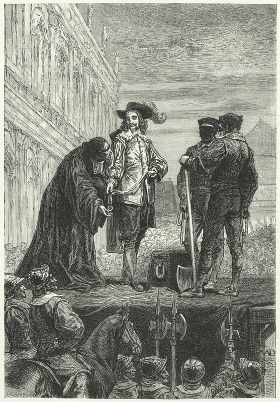 Exécution du roi Charles Ier, 1649 - Diogene Ulysse Napoleon Maillart