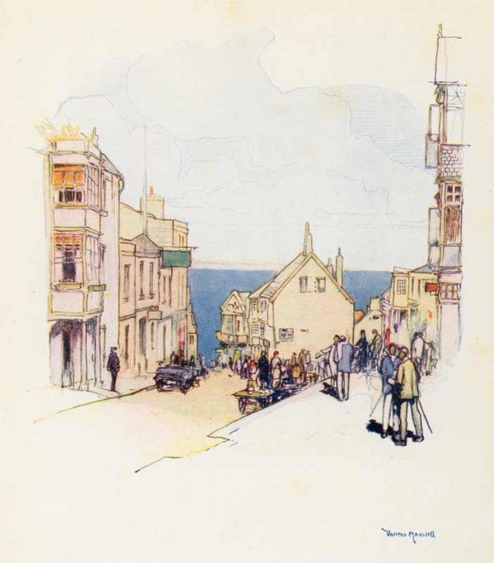 Une impression de Lyme Regis - Donald (after) Maxwell