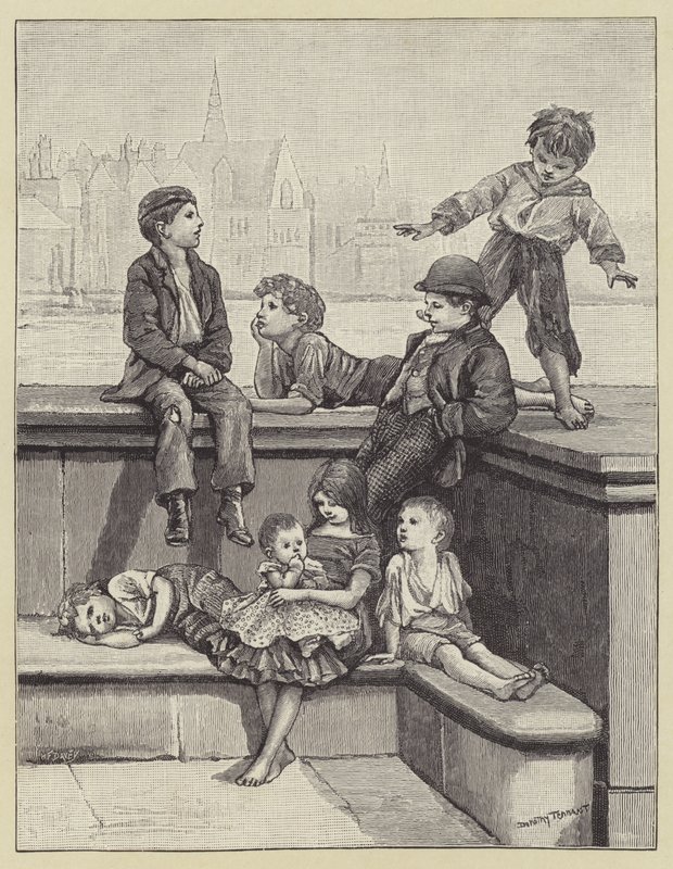 Enfants des rues de Londres - Dorothy Stanley