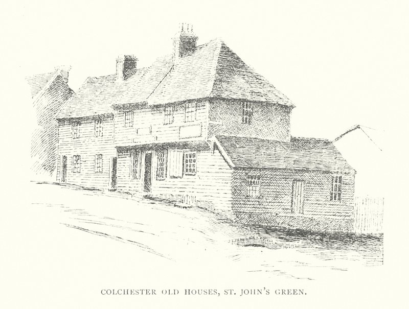 Vieilles maisons de Colchester, St John
