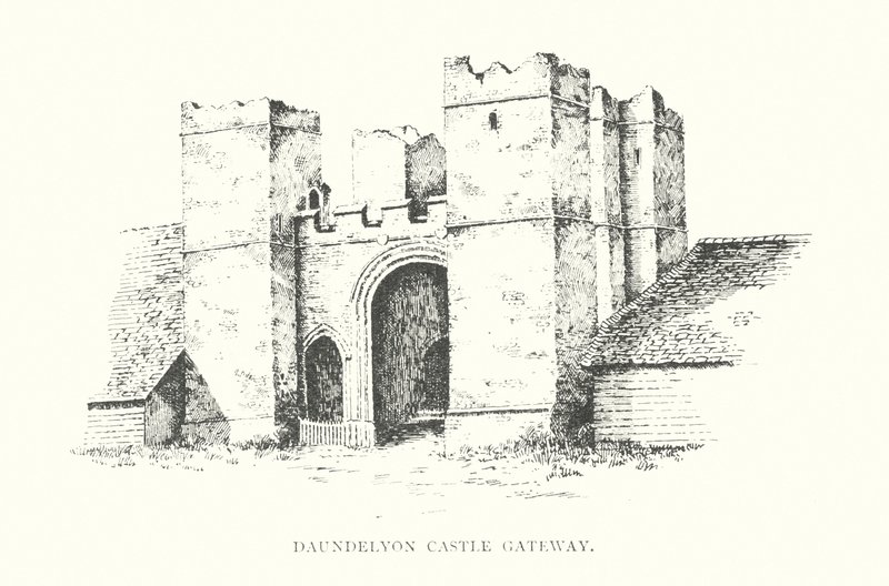 Porte du château de Daundelyon - Duncan Moul