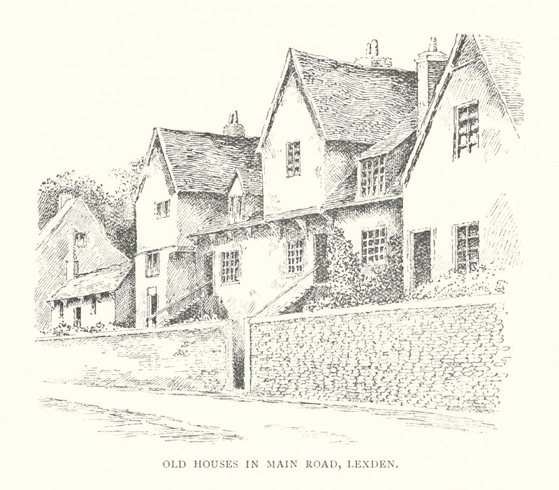 Vieilles Maisons sur la route principale, Lexden - Duncan Moul