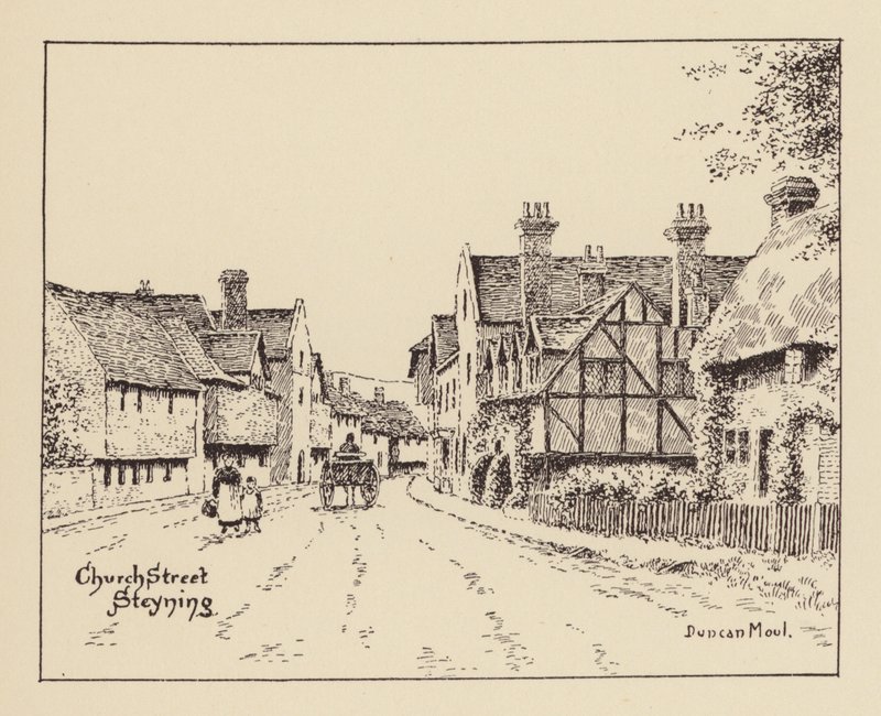 Sussex : Church Street, Steyning - Duncan Moul