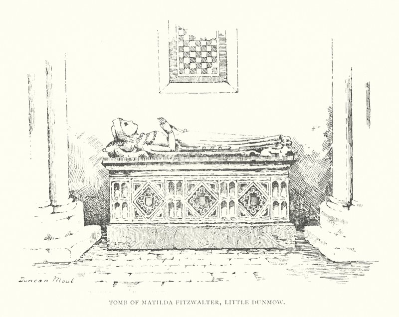 Tombe de Matilda Fitzwalter, Little Dunmow - Duncan Moul