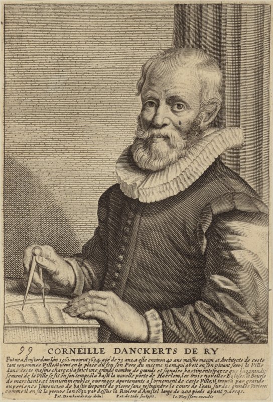 Portrait de Cornelis Danckerts de Ry - Dutch School