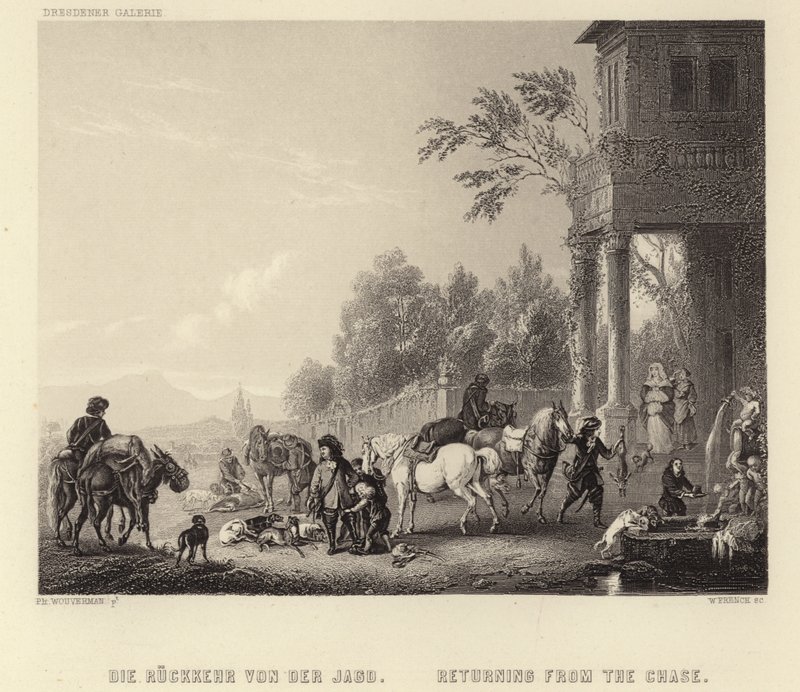 Retour de la Chasse - Dutch School