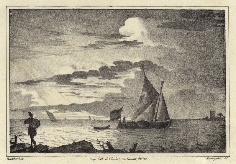 Paysage marin - Dutch School