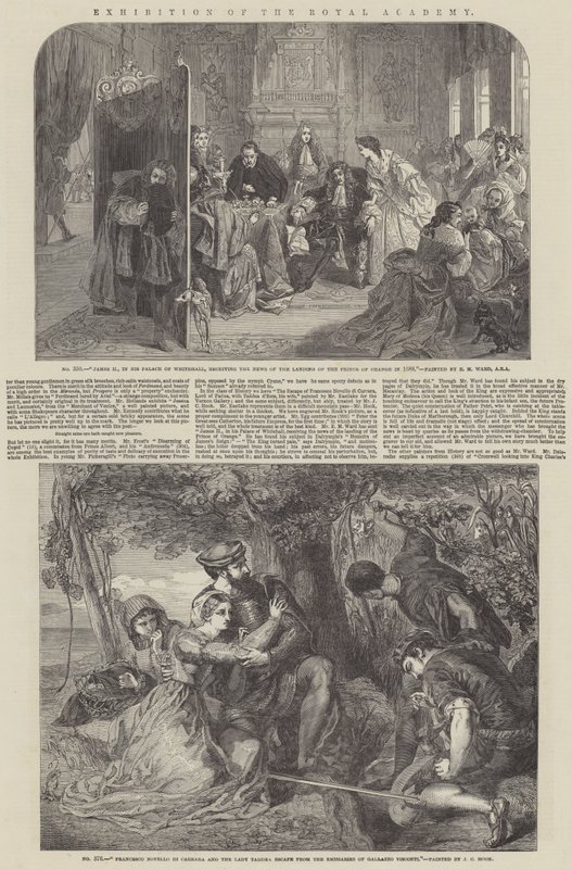 Exposition de la Royal Academy - Edgar Melville Ward