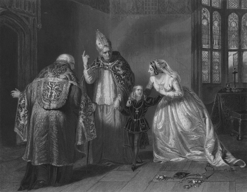 Le Sanctuaire - Edgar Melville after Ward