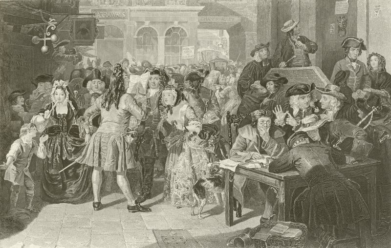 La Bulle des Mers du Sud, Londres - Edgar Melville after Ward