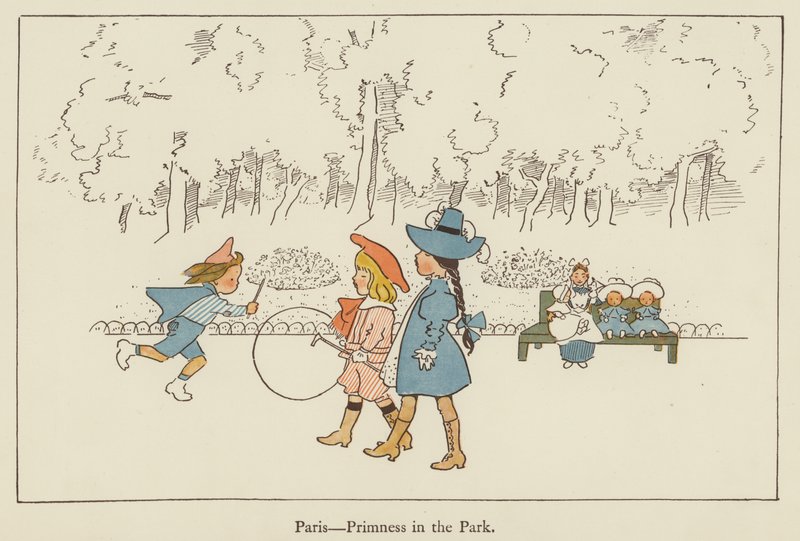Paris, la raideur dans le parc - Edith Farmiloe