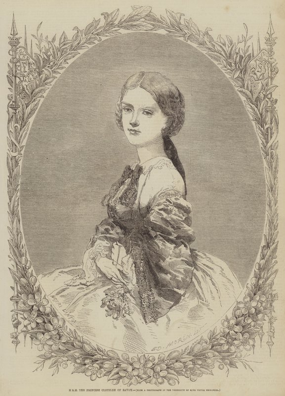 SAR la princesse Clotilde de Savoie - Edmond Morin