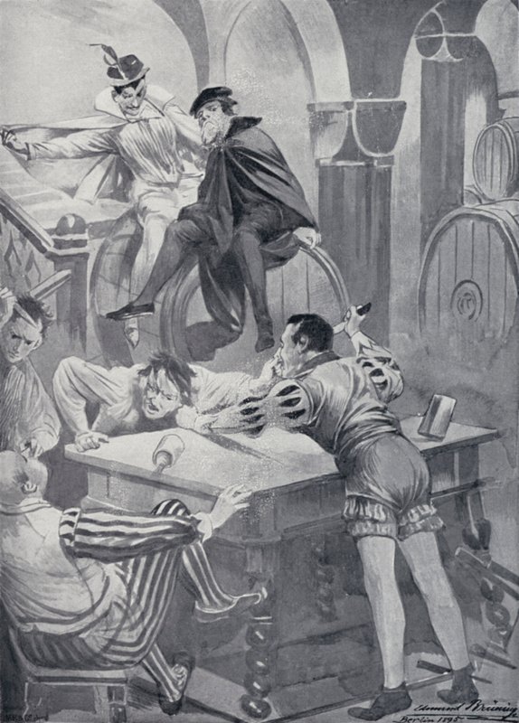 Illustration pour Faust de Goethe - Edmund Bruning