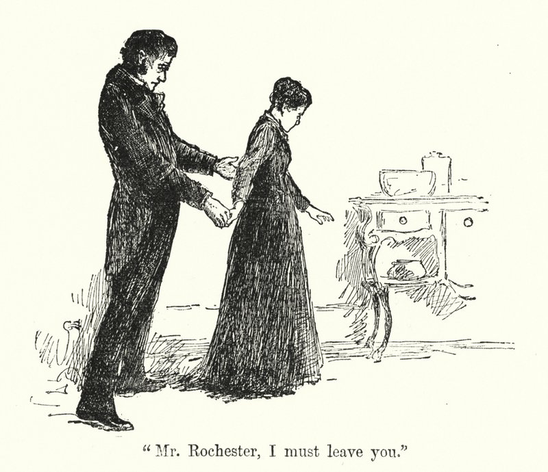 Illustration pour Jane Eyre de Charlotte Brontë - Edmund Henry Garrett
