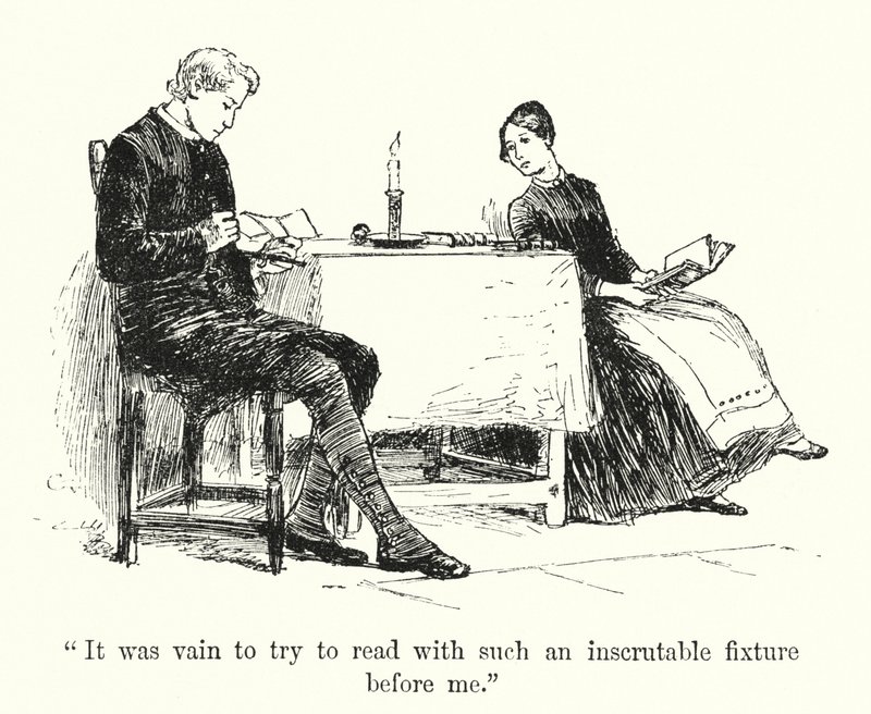 Illustration pour Jane Eyre de Charlotte Brontë - Edmund Henry Garrett