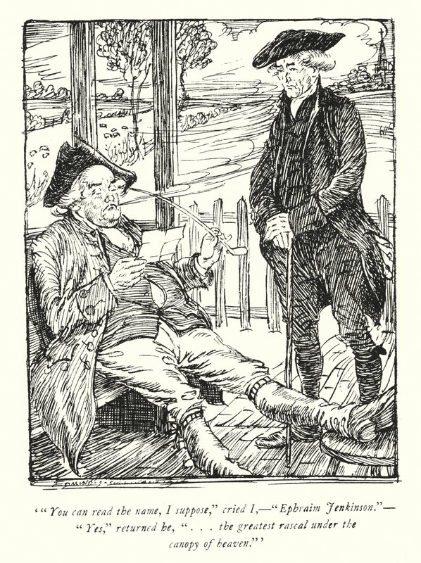 Illustration pour Le Vicaire de Wakefield par Oliver Goldsmith - Edmund Joseph Sullivan