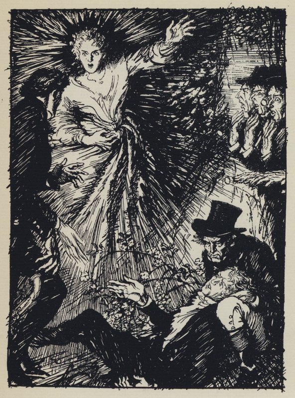 Illustration pour Maud de Tennyson - Edmund Joseph after Sullivan