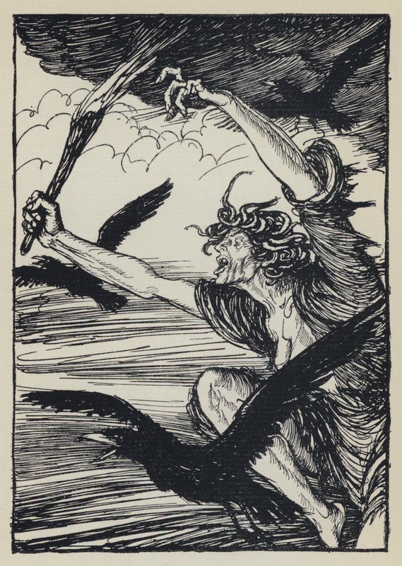 Illustration pour Maud de Tennyson - Edmund Joseph after Sullivan