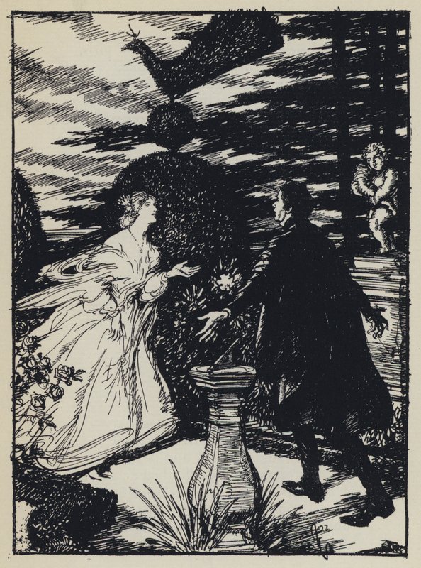 Illustration pour Maud de Tennyson - Edmund Joseph after Sullivan
