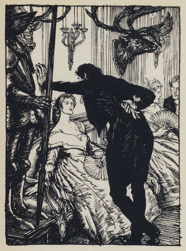 Illustration pour Maud de Tennyson - Edmund Joseph after Sullivan