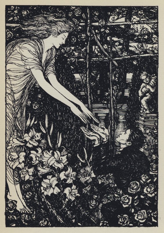 Illustration pour Maud de Tennyson - Edmund Joseph after Sullivan