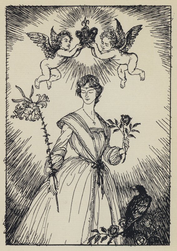 Illustration pour Maud de Tennyson - Edmund Joseph after Sullivan