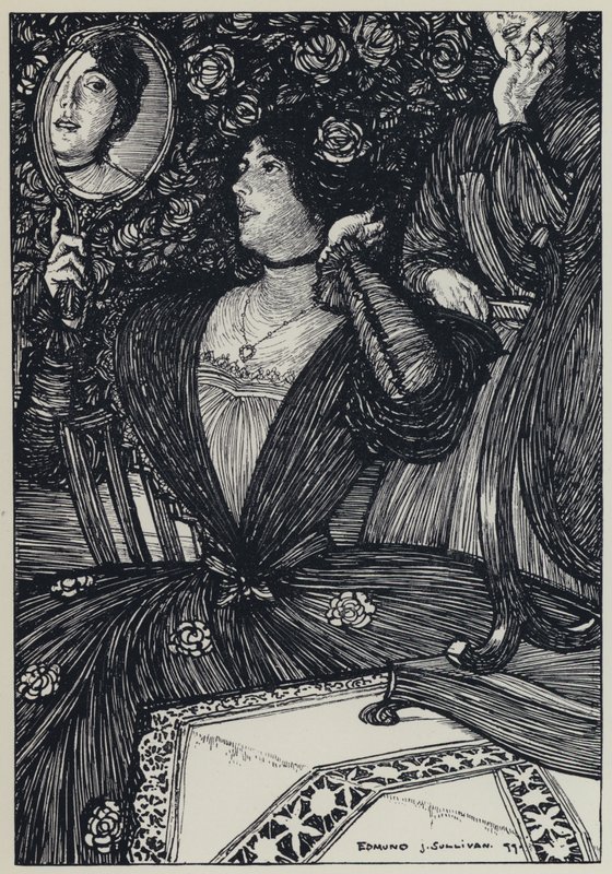 Illustration de Tennyson pour A Dream of Fair Women and Other Poems - Edmund Joseph after Sullivan