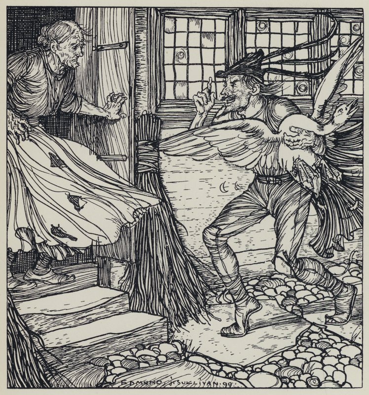 Illustration de Tennyson pour A Dream of Fair Women and Other Poems - Edmund Joseph after Sullivan