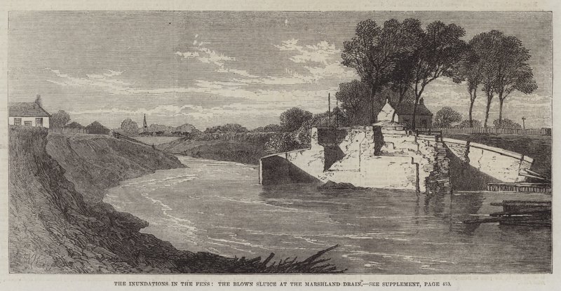Les Inondations dans les Fens, l