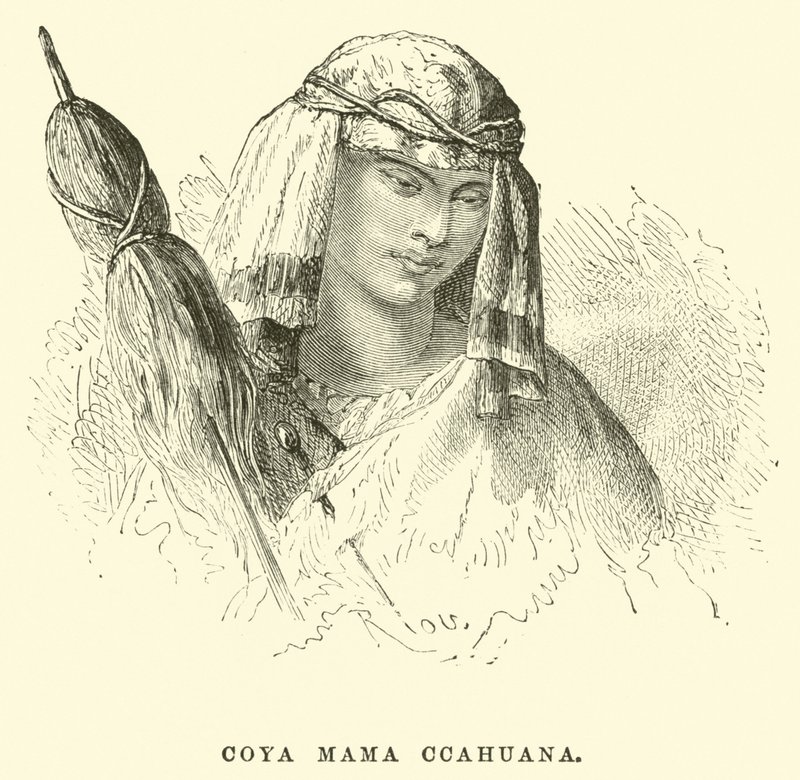 Coya Mama Ccahuana - Edouard Riou