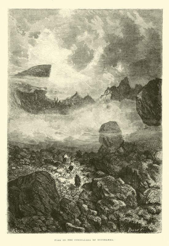 Passage dans la Cordillère d