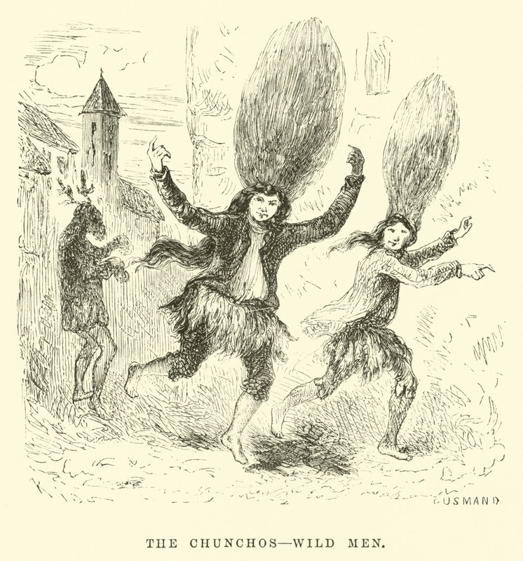 Les Chunchos, hommes sauvages - Edouard Riou