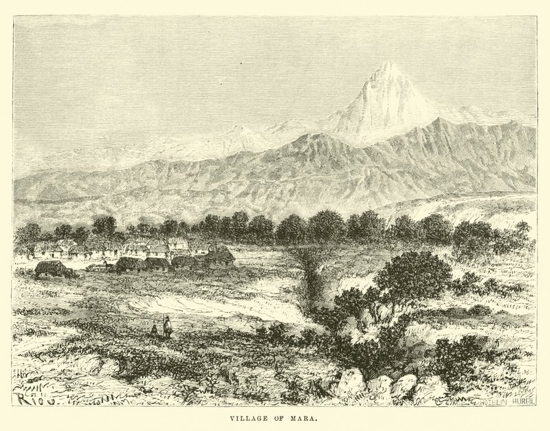 Village de Mara - Edouard Riou