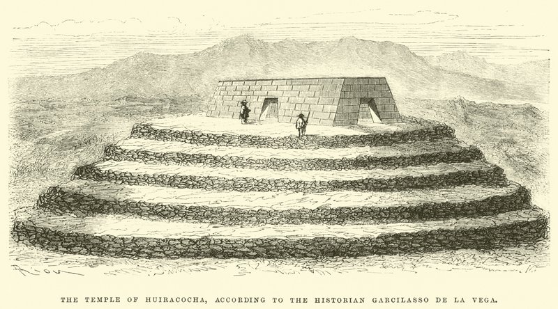 Le Temple de Huiracocha, selon l