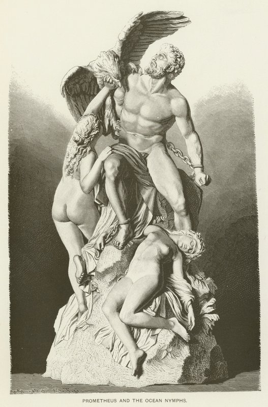 Prométhée et les Nymphes de l