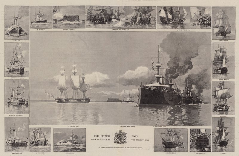 La marine britannique, de Trafalgar à nos jours - Eduardo de Martino