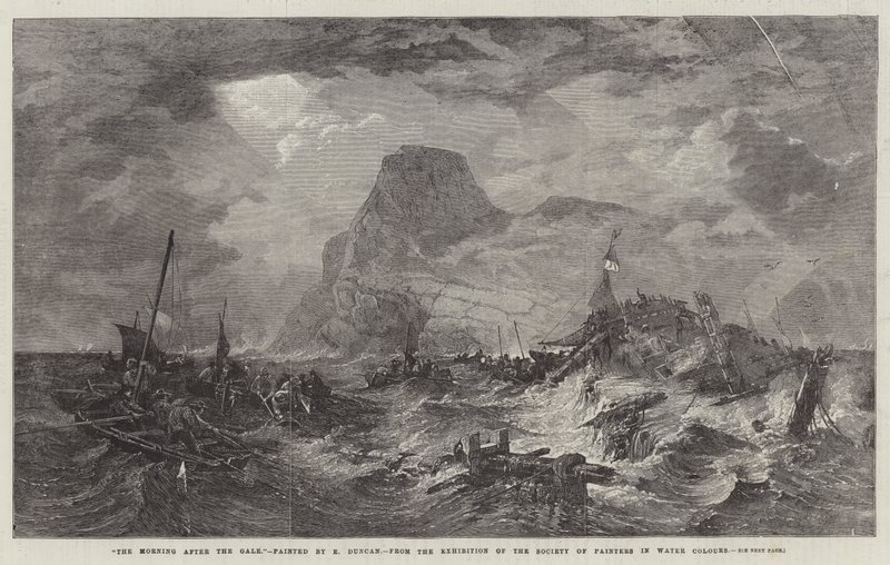 Le matin après la tempête - Edward Duncan