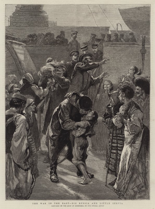 La guerre en Orient, Grande Russie et Petite Serbie - Edward John Gregory